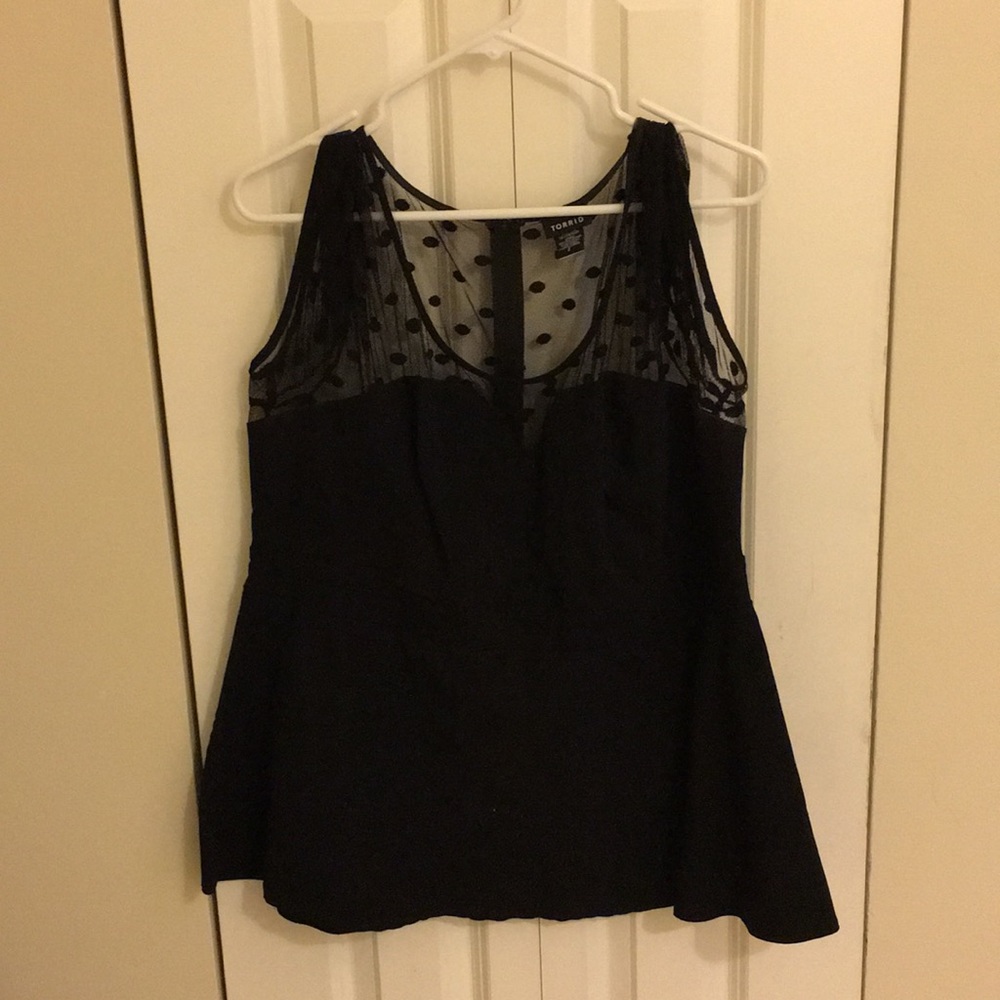Torrid Peplum Top